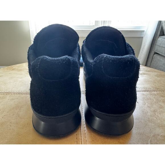 $795 Saint Laurent Men\'s Black Suede Jump Sneaker With Logo size 12 main image 7